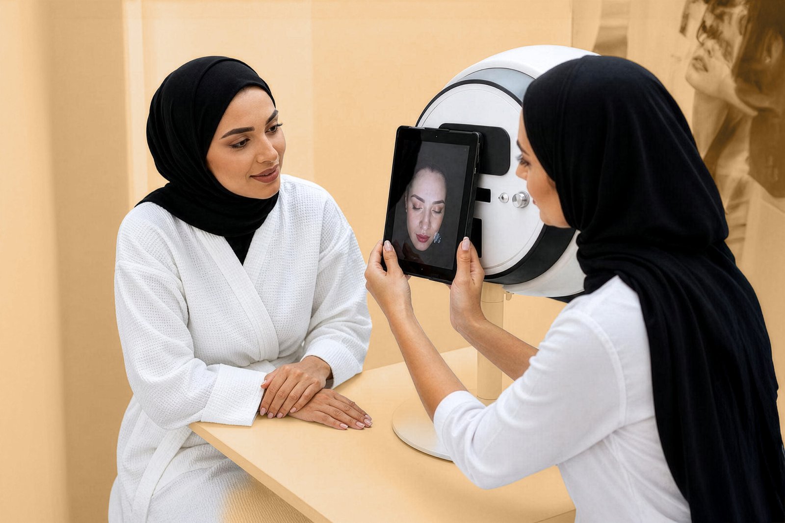 استشارة متخصصة للعناية بالبشرة