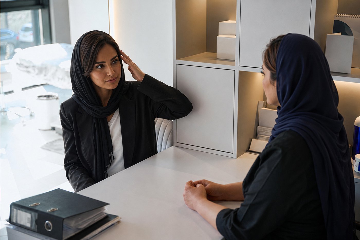 تقنيات العناية المتقدمة بالبشرة داخل العيادة
